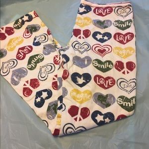 ⭐️Junior size M pajama bottoms brushed cotton.